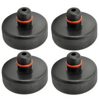 For Tesla Model3/Y/S/X Rubber Lifting Jack Pad Adapter Lift Point Repair Tool Pucks Chassis Stands Styling Suitable Accessories 4pcs with Nylon bag