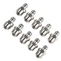 Premium Stainless Steel Grease Fitting  Straight Hydraulic Design  M10 X 1mm Thread  10 Pack For Easy Installation China Mainland