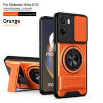 For Motorola G05 Case Moto E15 Cover Moto G05 E15 Phone Case Magsafe Magnetic Fold Holder Military Armor Camera Protection Cover Motorola Moto G05