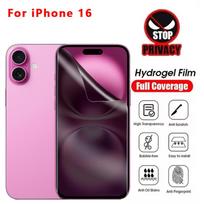 3Pcs Anti-Spy Hydrogel Film for iPhone 17 16 15 14 Pro Max 5G 2025 ip17 17Pro 17ProMax  16Pro 15Pro 14Pro 14Plus s 16ProMax Privacy Screen Protector iphone 11 gryna