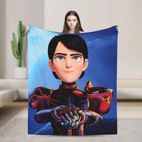 Trollhunters Tales Of Arcadia Blanket Quality Soft Warm  Bedding Throws Winter Travel Couch Chair Sofa Bed Graphic Bedspread 130x150cm