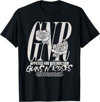 Official Guns N' Roses Appetite Tracks T-Shirt S įvairiaspalvis
