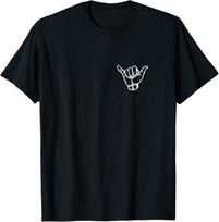 Shaka Surf Sign Cool Vintage Surfer/Surfing Gift T-Shirt S įvairiaspalvis
