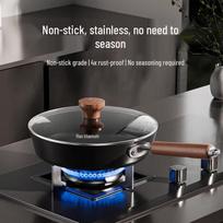 SUPOR 28cm Uncoated Cast Iron Steak Frying Pan