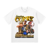 Stephen Curry Golden State Warriors 2021-2022 NBA Champions Vintage Bootleg Oversized T-Shirt, Basketball Star Graphic Tee, Unisex Casual Top S įvairiaspalvis