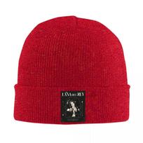 Lana Del Rey Warm Knitted Cap Fashion Bonnet Hat Autumn Winter Outdoor Beanies Hats for Unisex Womenx Adult One Size