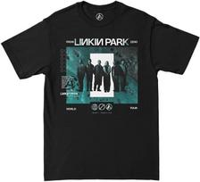 Linkin Park Unisex Adult Official Merch Linkin Park Teal Photo Tee S įvairiaspalvis