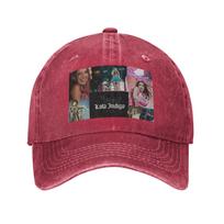 Spanish Lola Indigo Denim Cap Casual Baseball Caps Adjustable Hat Summer Unisex Baseball Hats One Size