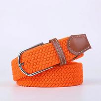 107/120/130cm UNISEX Kasdienis Megztas Sagtimi Segamas Moteriškas Diržas Austas Drobės Elastingas Išplečiamas Pintas Tampus Džinsų Diržas Vyrams 3.3cmX107cm