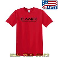 CANIK Superior Firearms  Red Size S To 5XL Unisex T-Shirt S įvairiaspalvis