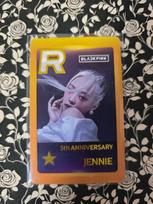 BLACKPINK BOLFING Photocard POCA 5th Anniversary Pop-up Superstar Jennie Jennie Shu