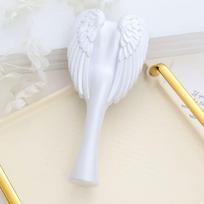 Portable Handheld Hair Comb with Angel Wing Design Durable Plastic Material Suitable for Daily Hair Care and Styling Tools for Women One Size balta