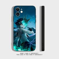 Xiao Game G-Genshin Phone Case For iPhone 16,15,14,13,12,11,Pro,X,XS,Max,XR,Plus,Mini Soft Silicone Black Shockproof TPU iPhone15