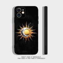 Suns Moons Clouds Astrological For iPhone 17,16,15,14,13,12,Pro,X,XS,Max,XR,Plus,Mini Soft Silicone Phone Case Black Shockproof iPhone17Air