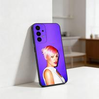 Singer P-P!nk Phone Case For Samsung S25,S24,S21,S22,S23,S30,Ultra,S20,Plus,Fe,Lite Black Shell Samsung S22plus5G