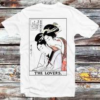 The Lovers Tarot Future Reading Japanese Lesbian Gay Pride Proud T Shirt Mens Womens Tees Top B1391 M