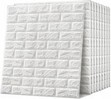 20X Panele 3D Ścienne Samoprzylepne Cegła Tapeta 77 X 70Cm Pianka Xpe