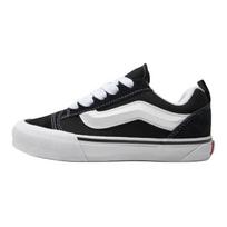 Vans Knu Skool Abrasion Resistant Low top Kids' Skateboarding Shoes Black White Kids' VN000CYU6BT1 31.5