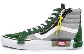 Vans Florals SK8 HI Reissue Cap Shoes Green VN0A3WM1XHS 34.5