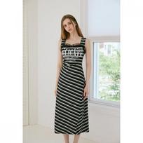 Egoist Lace Sleeveless Dress Blue Es2oop06 BK/55