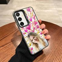 Singer Avril Lavigne Phone Case For Samsung Galaxy S25 S24 S23 S22 S21 S20 Note20 Ultra Plus Fe colored silver Cover Galaxy S24plus