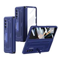 Hinge Bracket Cover For Samsung Galaxy Z Fold 4 5G Case Built-in Screen Camera Protection Shockproof Phone Cases Coque Fundas For Z Fold 4 5G