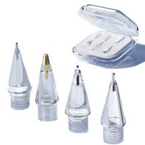 New upgrade transparent nib for apple pencil nib 1, 2, 3 pro Capacitor pen Needle tip for pencil metal modification replace sile