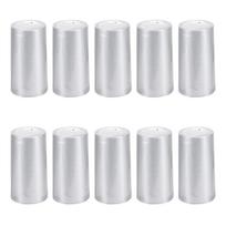 100pcs Wine Bottle Sealer 30mm Transparent Heat Shrink Capsules for DIY Making Bottles Covers Easy Open Tear Off Tabs sidabras