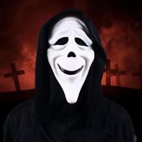 Realistiška filmo baisi vaiduoklio kaukė Helovino baisi velnio kaukė iškištas liežuvis šalmas siaubo demonas cosplay vakarėlio kostiumo rekvizitai