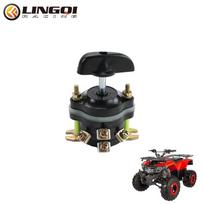 LINGQI RACING 3 padėčių perjungimo jungiklis Atbulinės eigos pavara Elektriniam triračiui Varikliui Go Kart ATV Keturratis 4 ratų juoda
