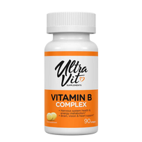 UltraVit Vitamin B kompleksas 90 minkštųjų gelių