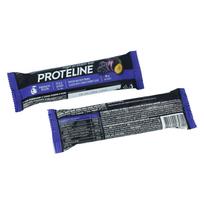 PROTELINE - Baltymų batonėlis su džiovintomis slyvomis, glazūruotas konditerine glazūra (80g)
