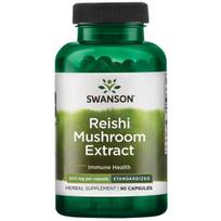 SWANSON HERB REISHI MUSHROOM EXT 500 MG 90 kapsulių