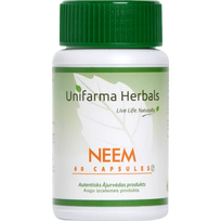 Unifarma Herbals Neem 60 vegetariškų kapsulių