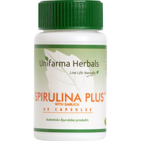 Unifarma Herbals Spirulina su Embliku 60 kaps.
