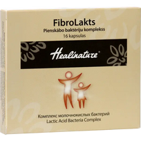 Unifarma Herbals Healinature FibroLact pieno rūgšties bakterijų kompleksas 16 kaps.