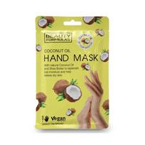 BEAUTY FORMULAS Hand Mask for hands with coconut oil - 1 pair