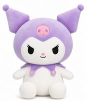 Kuromi pliušinis žaislas, violetinis, 23 cm