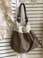 Japanese Retro Sweet Lace Tote Bag Women Harajuku Polka Dot Large Capacity Shoulder Bag Ladies Harajuku Casual Versatile Handbag ruda