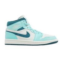Wmns Air Jordan 1 Mid SE 'Bleached Turquoise' 36