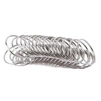 50Pcs Place Card Holder Round Shape   Table Number Name Card Display Stand Metal Photo Clamp for Wedding