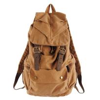 Muchuan Casual Men's Canvas Camera Bag, SLR Camera Photography Bag, Vintage Backpack, One-piece 12 inches