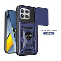 For Xiaomi Poco F8 Pro Case Poco F8 Pro Cover Poco F8 Pro Magnetic Ring Holder Armor Phone Case Slide Camera Protect Back Cover Poco F8 Pro