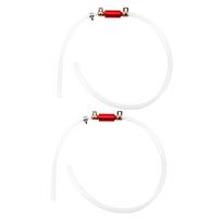 One Way Check Valve Tube Bleeding Tool Kit Rugged Easy  Brake Bleeder Hose 1Pair Wear Resistant for Car balta