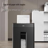 Deli High-Security Commercial Paper Shredder CN plug (adapter included) juoda spalva