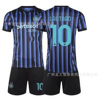 2526 Inter Milan home jersey No. 10 Lautaro children's adult football jersey set cross-border for wholesale 16