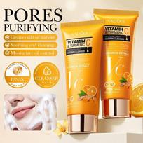 SADOER Vitamin C & Turmeric Cleanser: Refreshing, Oil-Controlling, and Soothing—A Gentle Cleansing Formula 100g