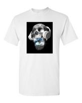 Disco ball skull graphic tees S įvairiaspalvis