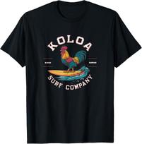 Koloa Surf Surfing Rooster Logo Lightweight, Graphic T-Shirt S įvairiaspalvis