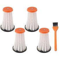 4 Pcs Replacement Filter for AEG/Electrolux Rapido and Ergorapido Vacuum Cleaners,AEG AEF 144, Electrolux EF144#A66K NONE